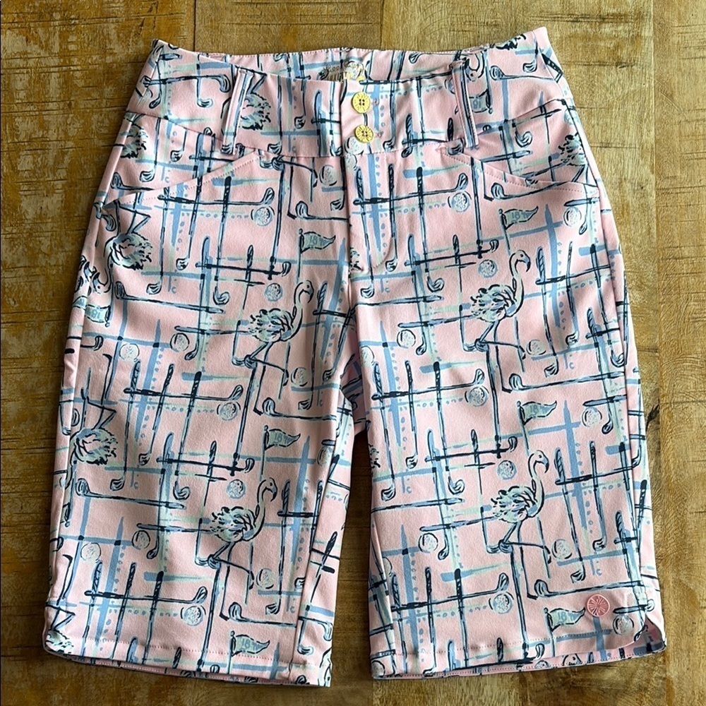 NWOT Lilly Pulitzer Luxletic Golf Shorts size 00